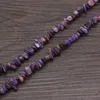 Beads High Quality Chip Shape Beaded Natural Purple Dragon Quartz Loose Spaced For Jewelry Making DIY Necklace Accessories 5-8mm