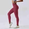 Kobiety legginsy damskie wysokiej talii bezproblemowe legginsy brzoskwiniowe biodra rajstopy rajstopy fitness elastyczne spodnie gimnastyczne dna jogi