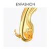 Ear Cuff ENFASHION Punk Earlobe Ear Cuff Clip On Earrings For Women Gold Color Auricle Earings Without Piercing Fashion Jewelry E191121 230613