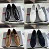 Designers Chaussures Hommes Saint Tropez Série Mocassins En Cuir Véritable Hommes Bureau D'affaires Travail Formelle Marque Robe Chaussures De Soirée De Mariage Chaussures Plates Taille 38-46