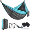 Hangmatten 300X200CM Dubbele Persoon Outdoor Tuin Camping Hangmat Lichtgewicht Reizen Schommel Hangen Slapen Bed