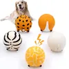 Giocattoli Laika Dog Squeaky Ball Set di 5 giocattoli per cani con squeaky in lattice durevoli per cani di piccola taglia Cani di taglia media Giocattoli per cani con squeaker Cane da masticare