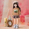 Poppen BJD 1 6 32CM Vetpop Meisjes Verkleden DIY Speelgoed Inclusief Kleding en Canvas Schoenen 230613