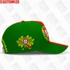 Ballkappen Portugal Baseball Free 3D Maßgeschneiderte Name Team Logo Pt Hüte Prt Land Reise Portugiesische Nation Portuguesa Flaggen Kopfbedeckung