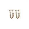 Stud Earrings Gold Color Long Bead Chain For Women Tassel Jewelry Geometric Earings Pendientes Mujer