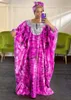 Ubranie etniczne Eid muzułmańskie sukienki afrykańskie Kobiety Nigeria Ladies Caftan Sukienka Abaya Musulman Robe Africaine Femme Ubrania eleganckie 230613