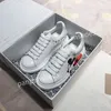 2023top nieuwe Dames man Merk Designer schoenen Sneaker Platform Klassieke Lederen Sport Skateboarden Schoenen Sneakers hardlopen Wandelen zwart wit