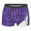 Underbyxor Silhuett Haunted Mansion Boxer Shorts Män 3D Tryck Male Breathbale Magic Castle Design Underkläder Trosor Briefs