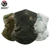 JIUSUYI Camouflage Atmungsaktive Halsmanschette Stirnband Elastischer Schlauchschal Multicam Halbgesichtsabdeckung Bandana Sturmhaube Damen Herren Neu 2012614