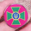 Broscher ukrainska väpnade styrkor flagga emalj stift militär badge brosch ryggsäck dekoration smycken