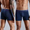 4pcs boksör şort Erkek Panties Homme Underpants Boxersers İç çamaşırı İnsan Pamuk Erkek Çift Seksi Set Calecon Lot Yumuşak Kutu 230612