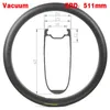 Ruote bici Carbon Road RIM 700C Ruota ERD 511MM Profondità 65mm per Disc V Brake Rim Copertoncino 1832 Fori Bicicletta 230612