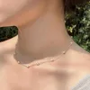 Strands Strings natuurlijke parel ketting Gold Choker Real 14K Gold Filled handgemaakte hangers Collier Femme Kolye Collares Boho sieraden voor vrouwen 230311