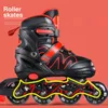 Inline Roller Skates 1 Pair Beginner Inline Skates Adjustable Roller Skates Gift For Kids Adults 230612