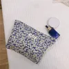 Cosmetic Bags Floral Cute Girls Bag Pencil Case Flower Women Travel Necesserie Makeup Lipsticks Make Up Brushes Storage Pouch