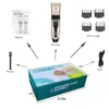 Pflege von Dicway Dog Clippers Elektrische Haustierkatzen Haare Clipper -Tiere Pflege Haarschnittschneider Rasierer Trimmer Set Professionell wieder auflösbar