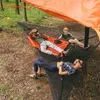 Hammocks Giant Aerial Camping Hammock Travel Sleeping Swing Bed Multi-Person Outdoor Hammock