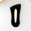 Calcetines de mujer de alta calidad, transpirables, para primavera y otoño, calcetines finos con punta abierta, elásticos, de tubo bajo, informales, ultrafinos, suaves, invisibles