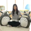 Bonecas de pelúcia 30-70cm Bonito Anime Menina Crianças Brinquedos Boneca Totoro Tamanho Grande Travesseiro Macio Totoro Brinquedo de Pelúcia Boneca Crianças Presente de Aniversário Desenhos Animados Casa 230612