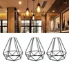 Hanglampen Geometrisch Metaal Lamp Guard Retro Vintage Lichtkap Ijzeren Kooi NDS66