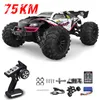 ElectricRC Car RC 75KMH High Speed ​​Racing Remote Control Truck för vuxna 4WD Off Road Monster Trucks Klättring av fordon Julgåva 230612