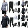 Survêtements pour hommes 2023 marque hiver ensembles de sous-vêtements thermiques pour hommes Thermo vêtements longs vêtements