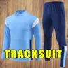 Träning 23 24 Haaland Soccer Tracksuits Grealish Mans Cities Ruben Mahrez Bernardo de Bruyne Foden Man Football Shirt Uniform långärmare jacka hoodies