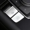 Partihandel för Mazda 3 Axela BP CX-30 DM LHD Tillbehör 2020 2021 2022 CAR HOLD-knapp Trim Handbroms Parkeringsomkopplare Täck Klistermärken