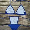 Damen-Bademode, sexy Bikini-Set, Badeanzug, Damen, 2023, Krawatte, Bademode, Strandmode, Badeanzug, weiblich, Strandurlaub, Schwarz, Weiß, Rosa, Rot, Blau, Gelb, Z0613