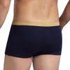 Underpants Men Underwear Cotton Boxers Sexy Seamless Young Breathable Modell Pants Male 4 Pieces