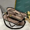 Hög designer crossbody väska neonoe bb kvinnor axelväska klassisk hink påse dragstring väska mini handväska noe m46581 m44022 borttagbar läderband duk tygväskor