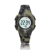 Relojes para niños OHSEN Relojes digitales para niños Niños Ejército Verde Deporte al aire libre Impermeable LED Reloj de pulsera Alarma Cronómetro Reloj electrónico para niños 230612