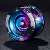 Yoyo Professional Alloy Magic Yoyo Metal Antifall Wearresistant Fancy Game Ball Sleep King Kings Kings's Classic Toy Gift 230612