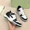 Designer Luxury Off Casual Shoes Out of Office OOO Red White Sneaker Low Top Sneakers Trainers With Original Box