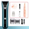 Grooming Dog Clipper Electric Pet Shaver USB USB Profesional de bajo ruido Cortero Cortero Cat Máquina de corte de cabello