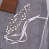 Haarclips Braut Kronband Haarnadel heiraten Stirnband reine handgefertigte simulierte Perlenzubehör Tiara Hochzeit Trendy