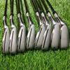 Club Shafts 8PCS Arrivée M-Gloire Golf Clubs Fers Set Gloire M Iron 5-9PAS R / S Steel / Graphite Shafts Y compris Headcovers Fast 230612