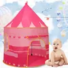 Tentes de jouets Tente portable Piscine Tipi Tente Jeux pour enfants en bas âge Tente de jeu Princesse Prince Room Funny Zone Indoor Outdoor Playhouse Castle Toy 230612