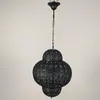 Pendant Lamps Moroccan Style Wrought Iron Southeast Asia Living Room Bedroom Chandelier