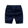 Shorts DE PEACH Toddler Kids Casual Pants For Boys Summer Cotton Children Beach Solid Color Baby Boy Clothes 26Years 230613