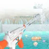 Sable Player Water Fun Gun Electric Full Auto Haute Pression Summer Summer Rifle Beach Pool Pool Toys for Children Fights R230613