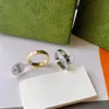 Womens Luxury Designer Letters Ring Classic Pear Rings Mens Fashion Jewelry Ladies Lovers Couple G Ring For Wedding Party Gift 2306132BF