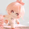 Dockor Kawaii Plush Cotton Doll Idol fylld superstjärna figur söt fet kropp körsbärsblommor tjej kan byta kläder gåva 230613