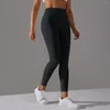 Pantaloni attivi Wyplosz Abbigliamento da donna Palestra Leggings a costine Push Up Hip Fitness Sport Compress Yoga Nude Vita ultra alta Stretto elastico