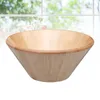 Servies Sets 1 ST 28 CM Bodem Diameter Houten Kom Japanse Stijl Salade Rijst Soep