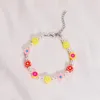 Charm Armbanden Boheemse Zoete Kleurrijke Daisy Bloem Fruit Voor Vrouwen Meisje Mode Armband Beach Party SumJewelry Geschenken