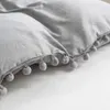 寝具セットファッション寝具セットホワイトグリーンダブルベッドリネンノルディック羽毛布団カバーケースクイーンサイズフラットシートICグリッドキッズウィンターZ0612
