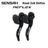 Cykelgrupper Sensah Reflex Ignite Phi Road Bicycle Shifter 2x8 2x9 2x10 2x11 V Derailleur Compatible med Shimano 230612