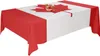 Tkanina stołowa kanadyjska pokrywa flagi - prostokątny | Patriotyczny suptri imprezowy