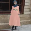 Vêtements ethniques traditionnels dubaï arabie saoudite Robe mode enfants enfant Abaya robes musulmanes pour filles vêtements islamiques pour enfants